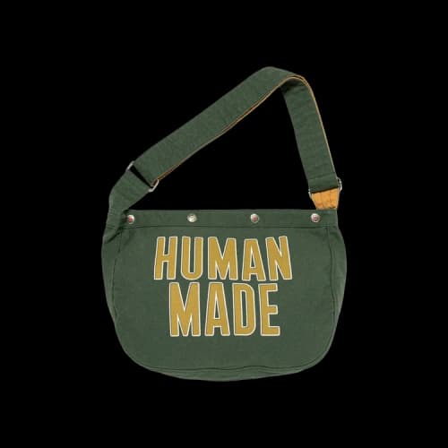 Human Made Paperboy Bag 'Green'