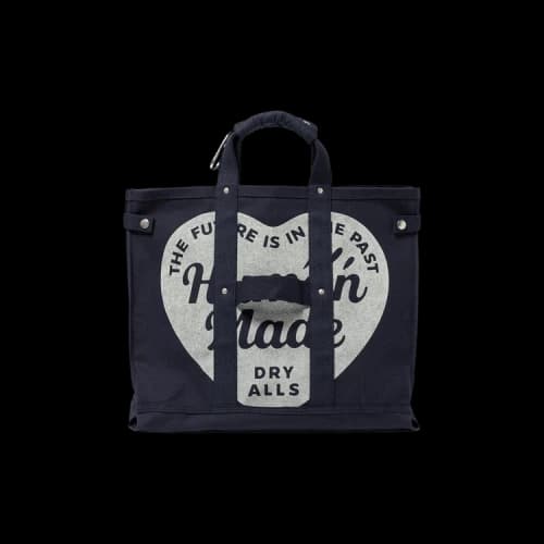 Human Made Tote Bag Large 'Navy'