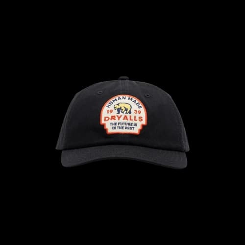 Human Made 6 Panel Twill Cap #2 'Black'