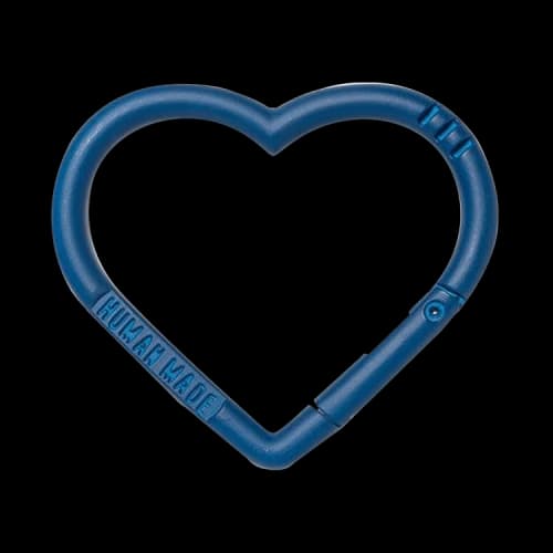 Human Made Heart Carabiner 'Blue'