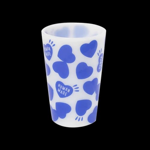 Human Made Heart Pattern Tumbler 'Blue'
