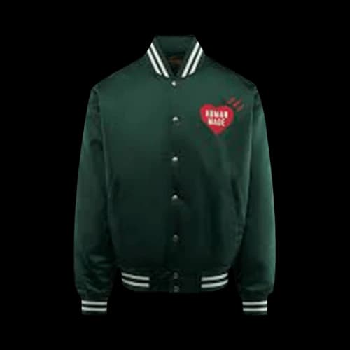 Human Made Nylon Stadium Jacket 'Green'