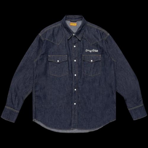 Human Made Denim Western Shirt 'Indigo'
