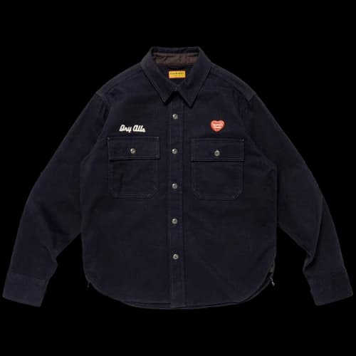 Human Made Work Shirt 'Navy'
