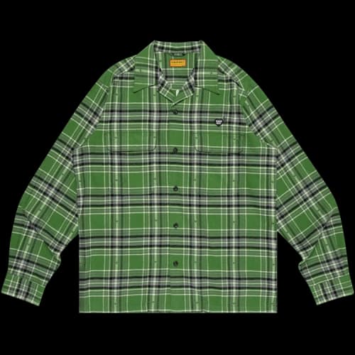 Human Made Flannel Check Shirt 'Green'