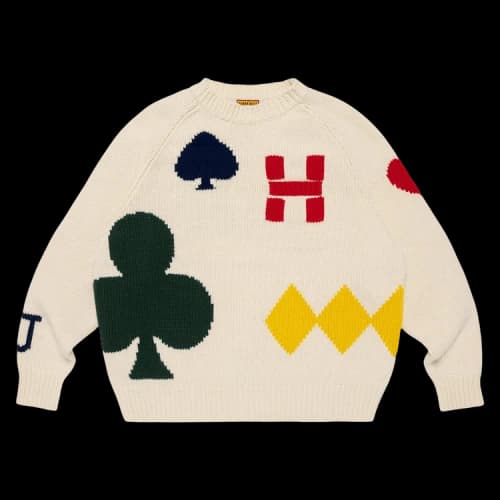 Human Made Lowgauge Knit Sweater 'White'