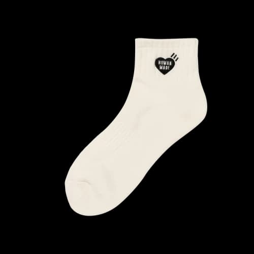 Human Made Pile Short Socks 'White'