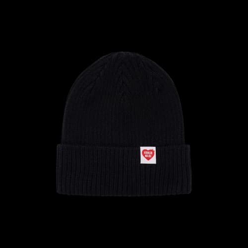 Human Made Cotton Rib Beanie 'Black'