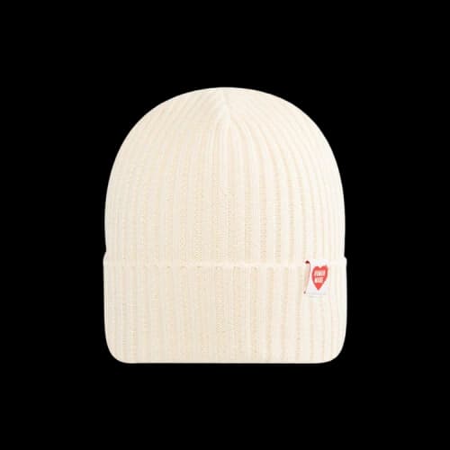 Human Made Cotton Rib Beanie 'White'