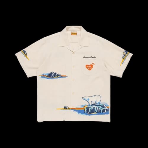 Human Made Printed Shirt 'White'