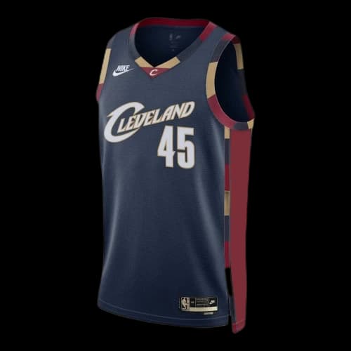 Nike Dri-FIT NBA Donovan Mitchell Cleveland Cavaliers 2025/26 Hardwood Classics Swingman Jersey 'College Navy'