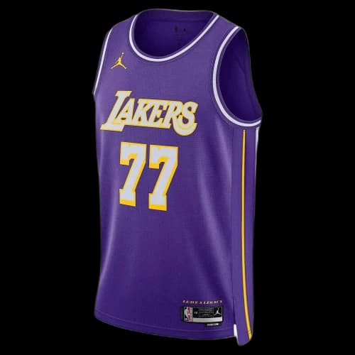Jordan Nike Dri-FIT NBA Los Angeles Lakers 2025/26 Statement Edition Swingman Jersey 'Field Purple'