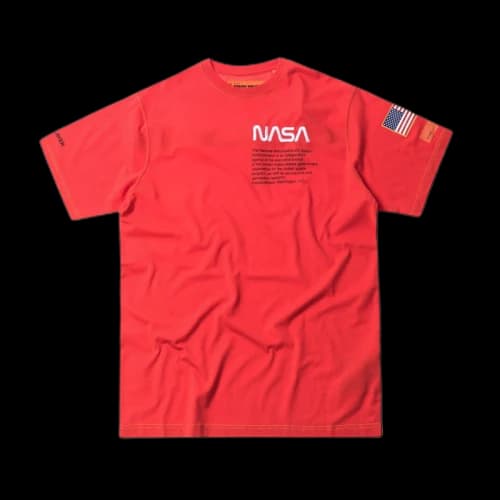 Heron Preston x NASA Jersey Tee Orange