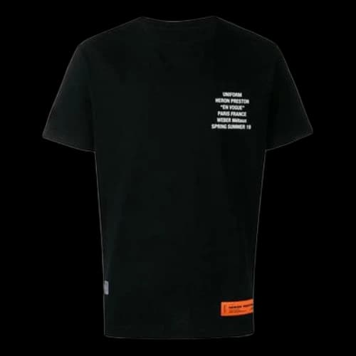 HERON PRESTON Metal Worker T-shirt 'Black'