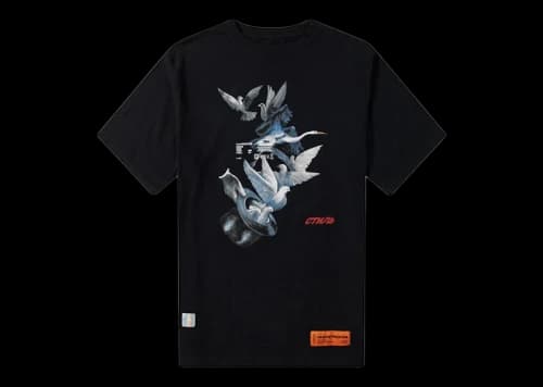 Heron Preston Heron Doves T-Shirt Black/Multi