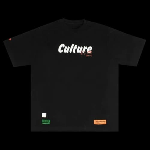 Heron Preston Culture Melted T-Shirt 'Black'