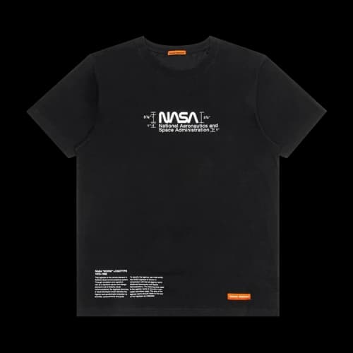 Heron Preston NASA Manual T-Shirt 'Black/White'