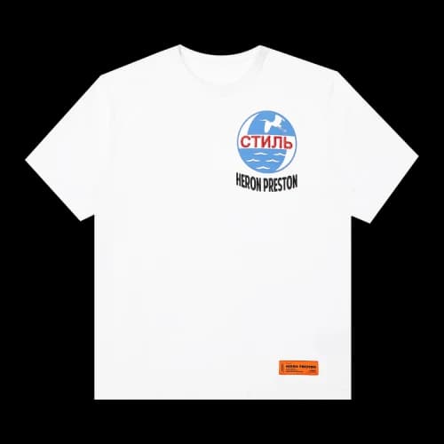Heron Preston CTNMB Inc. Short-Sleeve Tee 'White/Black'