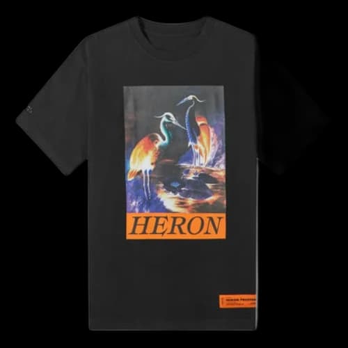 HERON PRESTON Heron Times Regular T-shirt 'Black'