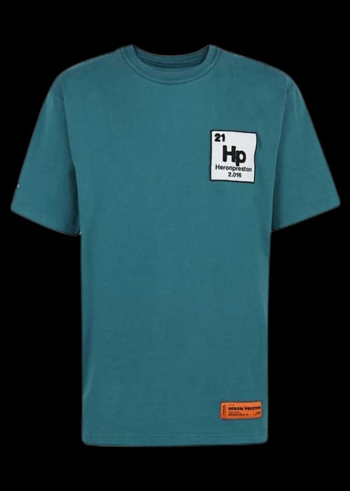 Heron Preston Periodic Table Oversize T-Shirt Blue