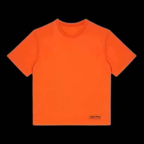 HERON PRESTON Logo Recycled T-shirt 'Orange'
