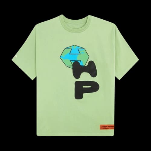 Heron Preston Spray Globe Tee 'Black'