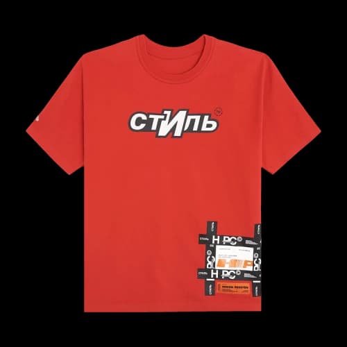 Heron Preston Short-Sleeve CTNMB Sport Tee 'Red/White'