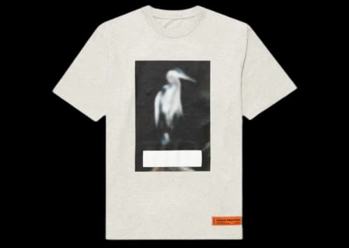 Heron Preston Censored Heron T-Shirt Gray Multi