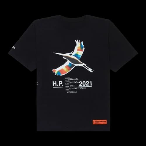 Heron Preston Heron Rainbow Tee 'Black/White'