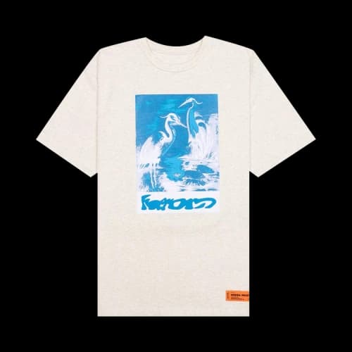 Heron Preston Oversize Herons Captcha Short-Sleeve Tee 'Melange'