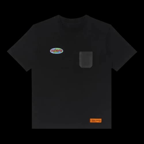 Heron Preston Heron Tee 'Black/Yellow'
