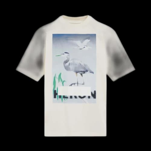 Heron Preston Censored Heron SS T-Shirt White/Light/Blue
