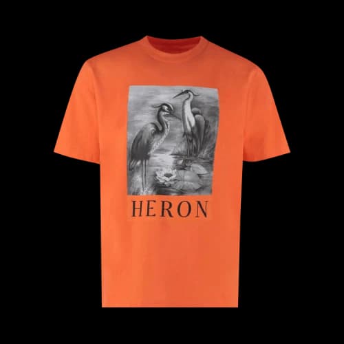 Heron Preston NF Heron Bw Short-Sleeve Tee 'Orange/Black'