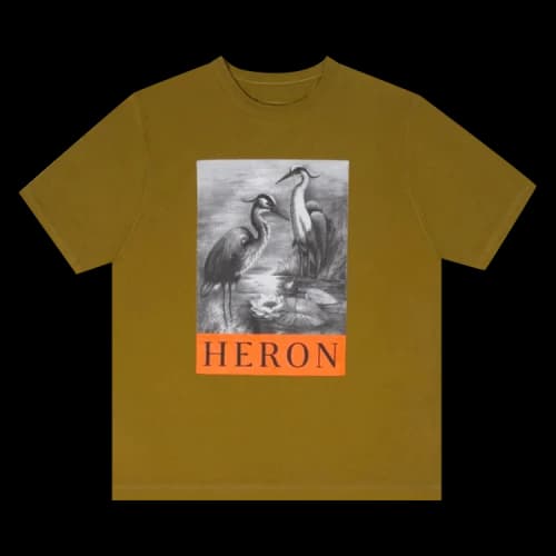 Heron Preston Heron BW Short-Sleeve Tee 'Military Green/Black'