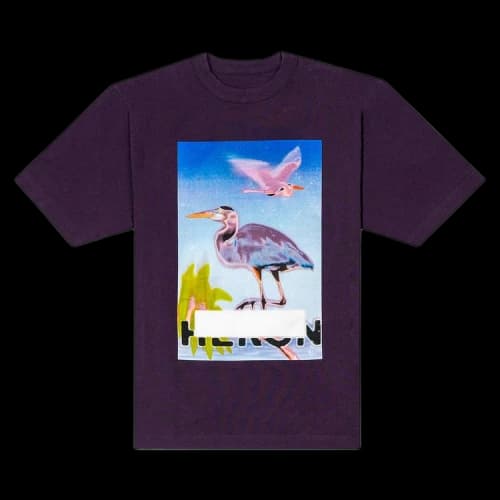 Heron Preston Censored Heron T-shirt Purple