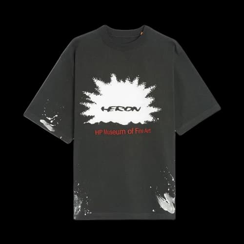 Heron Preston Museum Short-Sleeve Tee 'Black/Red'