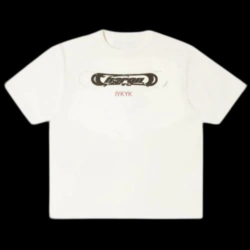 Heron Preston Logo Print Short-Sleeve Tee 'Ivory/Black'
