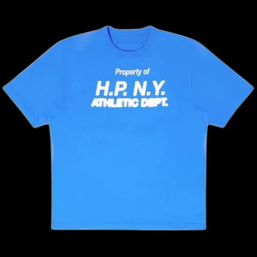 Heron Preston Slogan Print T-Shirt 'Blue'