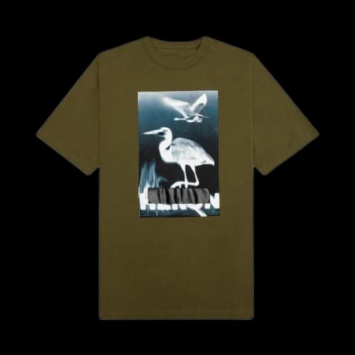 Heron Preston Censored Short-Sleeve Tee 'Dark Olive'