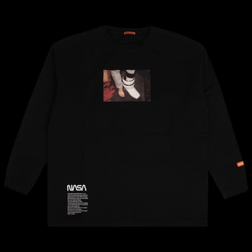 Heron Preston Photographic Print Sweatshirt 'Black'