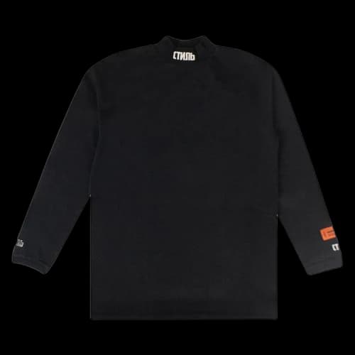 Heron Preston CTNMB Turtleneck 'Off Black'