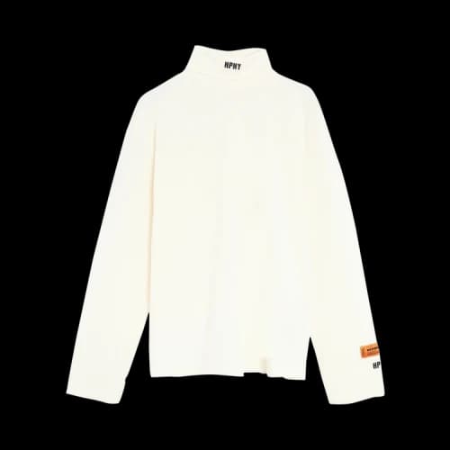 Heron Preston Logo Patch Long-Sleeve T-Shirt 'White'