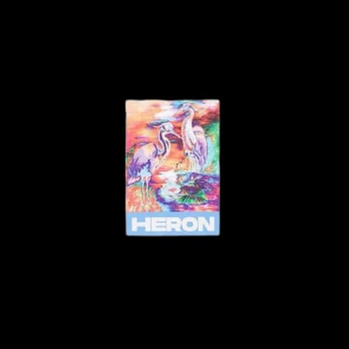 HERON PRESTON Printing Round Neck Pullover White