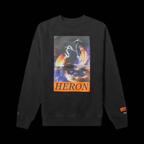 Heron Preston Grahpic Crewneck 'Black/Multicolor'