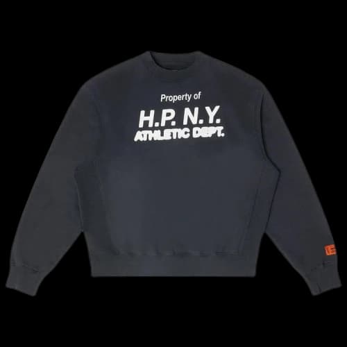 Heron Preston Logo Print Organic Sweatshirt 'Black'