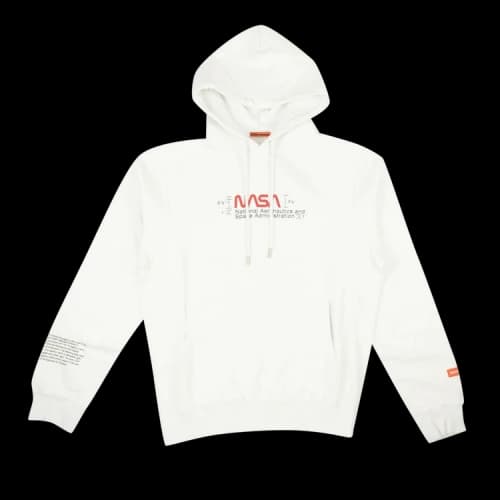 HERON PRESTON x NASA Unisex Raglan Facts Sweatshirt White