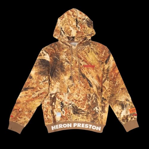 Heron Preston Logo Hooded Sweatshirt 'Camouflage'