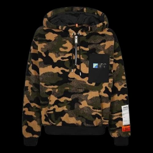 HERON PRESTON Camouflage Suede