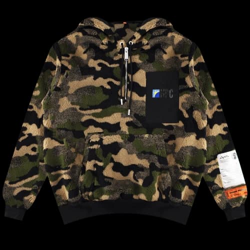 Heron Preston HPC Fleece Hoodie 'Camouflage'