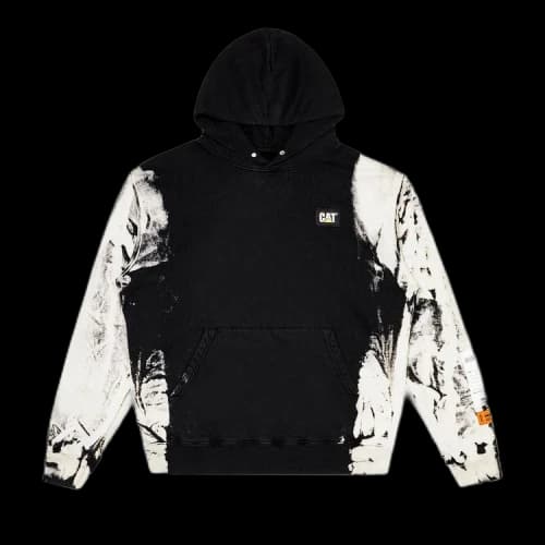 Heron Preston x CAT Hoodie 'Phantom White'